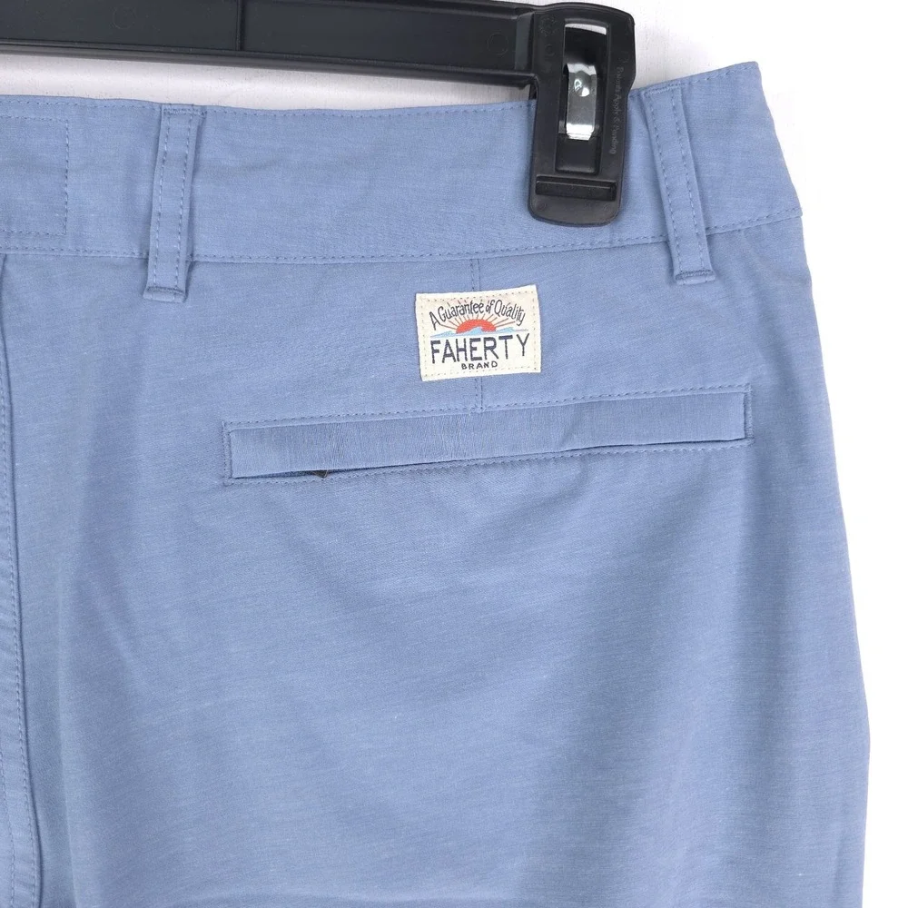 Faherty‎ Men's 32 Loop All Day Shorts Blue 9